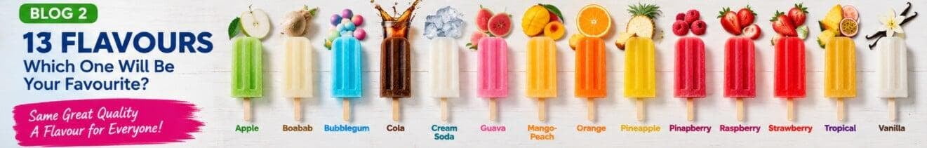 DFI ICE LOLLY POWDERED PREMIX - A WORLD OF REFRESHING FLAVOURS (2/3)